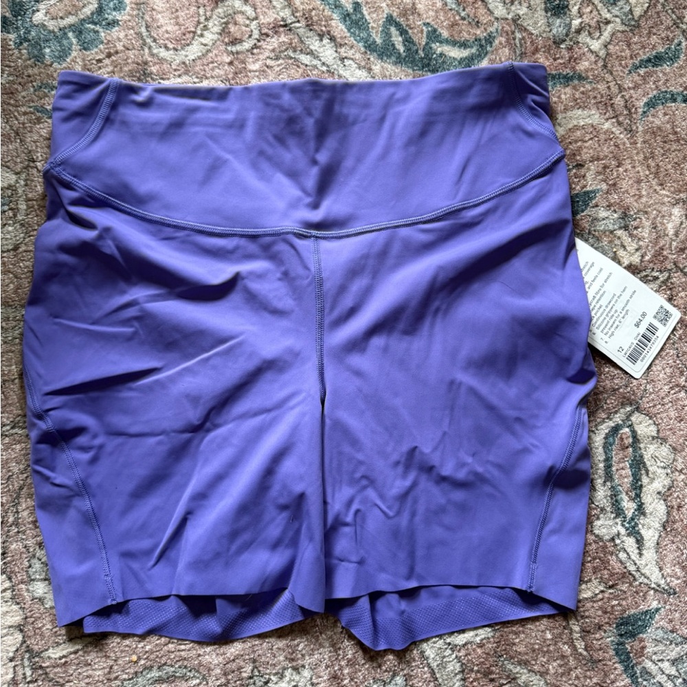 Lululemon Athletica Purple Athletic Shorts NWT, size 12